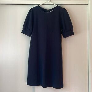 Loft Puff-sleeve Sweatshirt Shift Dress